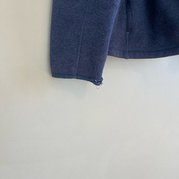 L.L. Bean Fleece Jacket Men’s XL Coat LL Navy Blue Sweater Full Zip New - Picture 9 of 10